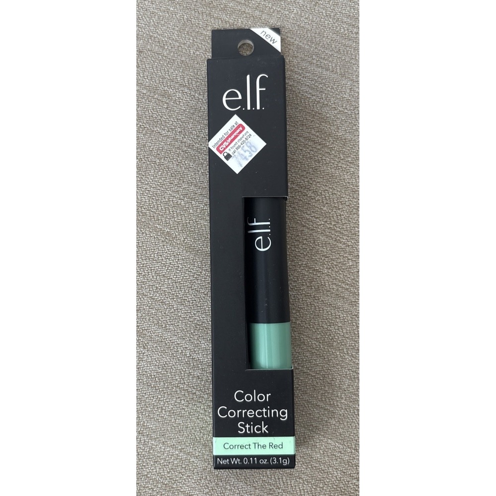 e.l.f Color Correcting Stick # 83212 Correct  The Red ~Concealer Green.